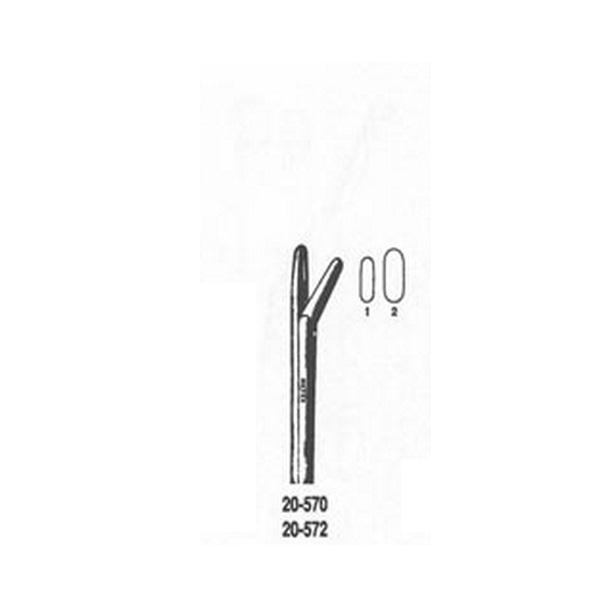 Integra LifeSciences Nasal 20-572 Takahashi Ethmoid Forceps, 4-1/2", 4 mm x 10 mm - MDL-MIL20572 - 1 Each