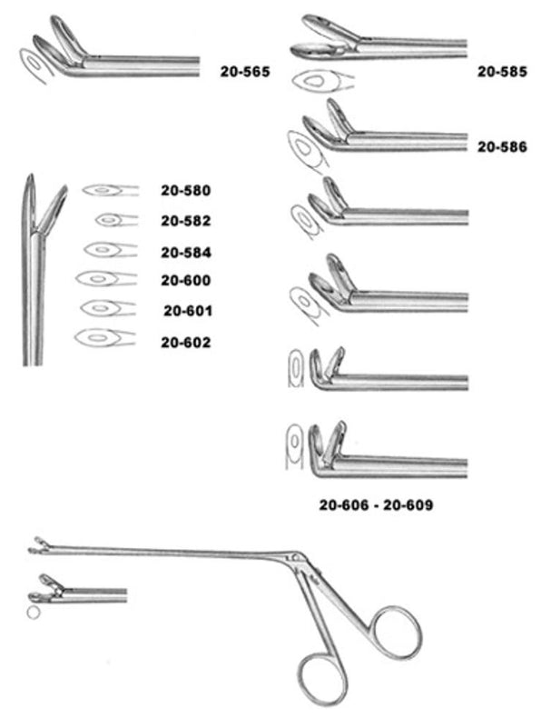 Wilde-Blakesley Ethmoid Forceps - 20-584 - 1 Each - MDL-MIL20584