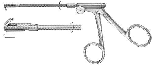 Integra Lifesciences Corp Miltex Nasal Rotating Back-Biting Forceps 20-699 - 1.0 Each