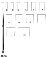 Integra LifeSciences Osteotomes 21-205-7 Sheehan Osteo 6.1/4 7MM - MDL-MIL212057 - 1 Each