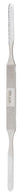 Integra LifeSciences 21-369 Double-Ended Fomon Rasp, 8", Convex and Flat Sides, Coarse, Backward Cutting - MDL-MIL21369 - 1 Each