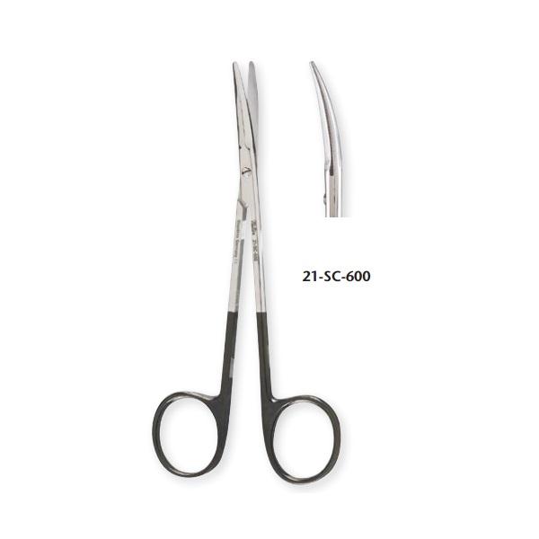 Integra Lifesciences Corp Integra Fomon Saber-Back Scissors 21-SC-600 - 1.0 Each - MDL-MIL21SC600