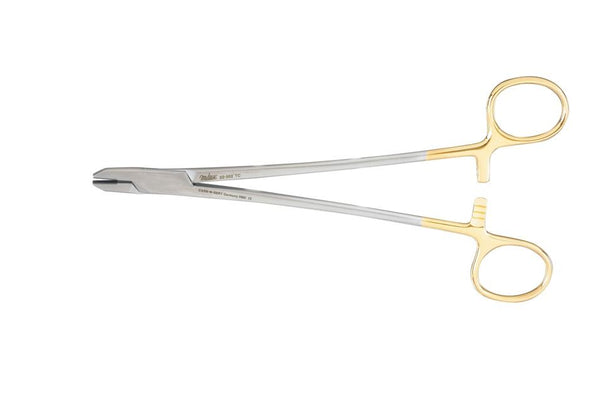Integra LifeSciences Miltex 22-502TC Carb-N-Sert Needle Holder, Twister Wire, 8" - MDL-MIL22502TC - 1 Each
