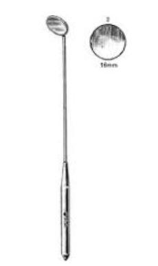 Integra LifeSciences Miltex 23-34-1 Laryngeal Mirror, without Handle, Size 1 - MDL-MIL23341 - 1 Each