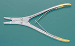 Integra LifeSciences 27-164TC Carb-N-Sert Pin and Wire Puller, Double Action, 7" with 4 mm Wide Jaw - MDL-MIL27164TC - 1 Each
