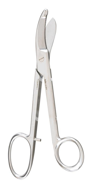 Integra LifeSciences Miltex 27-3070 Bruns Plaster Shears, 9-1/4", Serrated Blade - MDL-MIL273070 - 1 Each