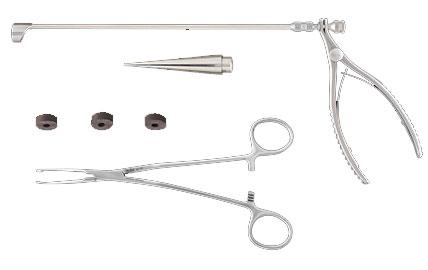 Integra LifeSciences Hemorrhoidal 28-154A McGivney Ligator Set with Grasping Forceps, Loading Cone, O-Ring - MDL-MIL28154A - 1 Each