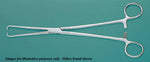 Integra LifeSciences 30-965 Uterine Tenaculum Forceps, Schroeder-Braun, 9.75" - MDL-MIL30965 - 1 Each