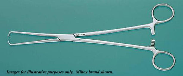 Integra LifeSciences 30-965 Uterine Tenaculum Forceps, Schroeder-Braun, 9.75" - MDL-MIL30965 - 1 Each