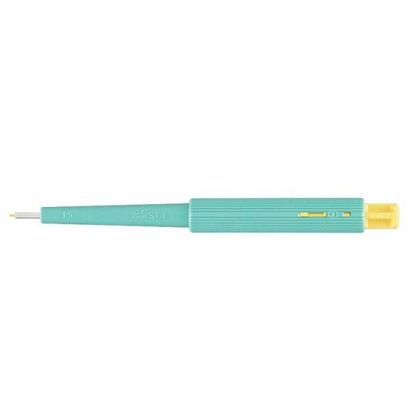 Integra LifeSciences Miltex Standard 33-31A-P/25 Disposable Biopsy Punch with Plunger, 1.5 mm - MDL-MIL3331AP25 - 25 Each