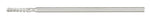 Integra LifeSciences 40-1351 Shannon Bone Bur, Stainless, Standard Pattern, No. 44, for Regular Handpiece - MDL-MIL401351 - 1 Each