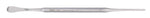 Integra LifeSciences Podiatry 40-91 Miltex Double-Ended Spatula and Packer, 5-7/8", 7.5 mm Wide Oval Spatula and 2 mm Wide Packer - MDL-MIL4091 - 1 Each
