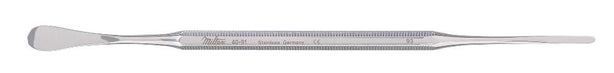 Integra LifeSciences Podiatry 40-91 Miltex Double-Ended Spatula and Packer, 5-7/8", 7.5 mm Wide Oval Spatula and 2 mm Wide Packer - MDL-MIL4091 - 1 Each