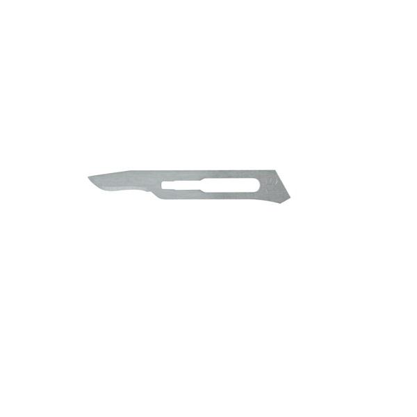 Integra LifeSciences 4615 Surgical Blade, Silicone Coated, #15, Sterile - MDL-MIL4615 - 100 Each