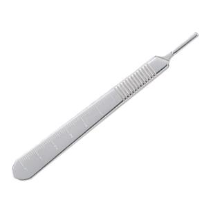 Integra LifeSciences Self-Locking Chisel Blade 42467 Knives #3 Knife Handle with Scale - MDL-MIL47 - 1 Each