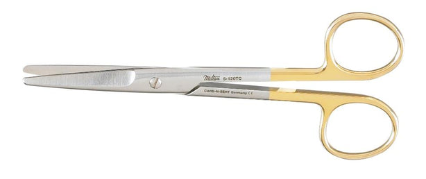 Integra Lifesciences Corp Miltex Beveled Blade Carb-N-Sert Mayo Scissors 5-120TC - 1.0 Each - MDL-MIL5120TC