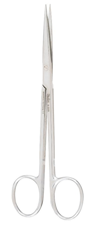 Integra Miltex Brophy Scissors, 5-3/4", Straight, Sharp, Lifesciences Operating 5-316 - MDL-MIL5316 - 1 Each