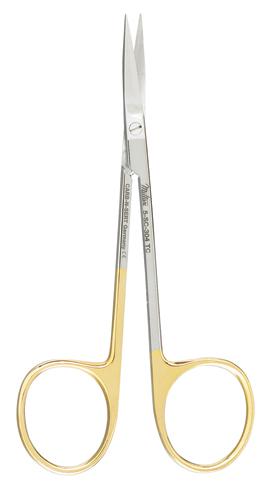 Integra Lifesciences Corp Miltex SuperCut / Carb-N Sert Iris Scissors 5-SC-304TC - 1.0 Each