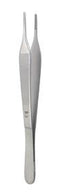 Integra LifeSciences Miltex 6-113 Hudson Dressing Forcep, Serrated Tips, 6" - MDL-MIL6113 - 1 Each