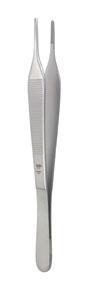 Integra LifeSciences Miltex 6-113 Hudson Dressing Forcep, Serrated Tips, 6" - MDL-MIL6113 - 1 Each