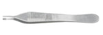 Integra Miltex Brown-Adson Tissue Forceps 4-3/4", Straight, 7 x 7 Grasping Teeth, Lifesciences 6-124 - MDL-MIL6124 - 1 Each