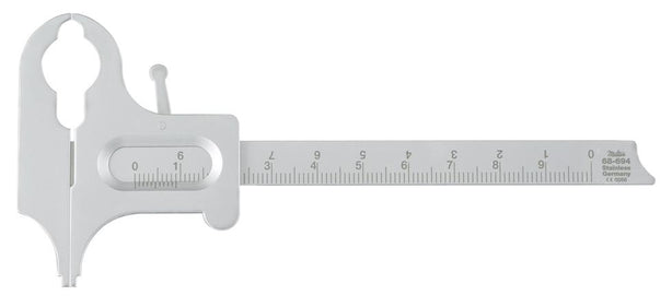 Integra Lifesciences Corp Miltex Stainless Steel Boley Gauge 68-694 - 1.0 Each