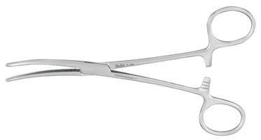 Integra Lifesciences Rochester-Pean Forceps, 7-1/4", Curved - 7-140 - 1 Each