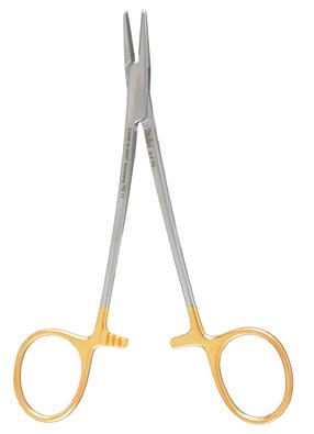Integra LifeSciences Miltex 8-7TC Carb-N-Sert Needle Holder, Webster, 4.75" - MDL-MIL87TC - 1 Each