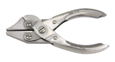 Integra LifeSciences Miltex 9-129 Double Action Wire Cutter and Pliers, Stainless Steel, 5" - MDL-MIL9129 - 1 Each