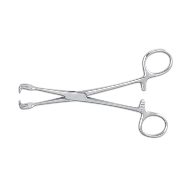 Integra LifeSciences MH12-80 Lahey Traction Forceps 6", 3 x 3 Teeth - MDL-MILMH1280 - 1 Each