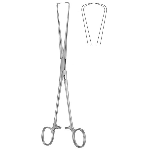 Schroeder Braun Uterine Tenaculum Forceps, Straight, 9-3/4" - MH30-965 - 1 Each
