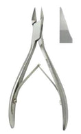 Integra LifeSciences Miltex MH40-226A Straight Delicate Stainless Steel Nail Nippers, 5" - MDL-MILMH40226A - 1 Each