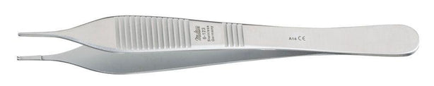Integra Lifesciences Tissue Forceps, Adson, Suture, 4.75" - MH6-123 - 1 Each