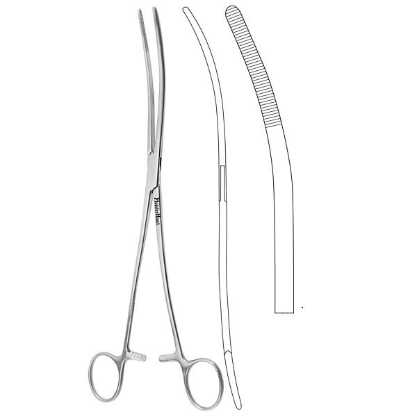 Integra Lifesciences Corp Miltex Bozeman Sponge Forceps 7-622 - 1.0 Each - MDL-MILMH7622