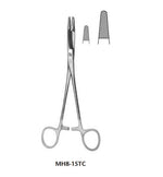 Integra LifeSciences Olsen-Hegar MH8-15TC Needle Holder with Suture Scissors, 5-1/2" - MDL-MILMH815TC - 1 Each