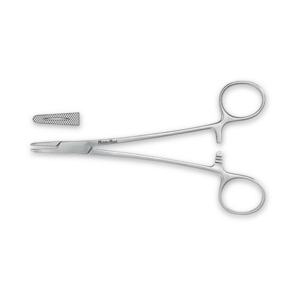 Integra Lifesciences Corp Needles: Mayo-Hegar Needle Holder 7-1/4", Tungsten Carbide, Serrated Jaws MH8-46TC - 1.0 Each