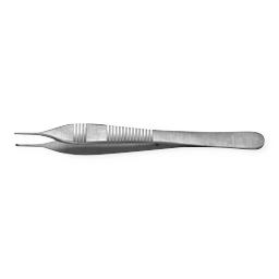 Integra Lifesciences Tissue Adson Light-Touch Forceps, 1x2 Teeth, 4-3/4" - PM-6127 - 1 Each