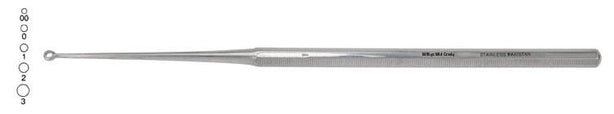 Integra Lifesciences Corp Miltex Buck Ear Curettes V919-286 - 1.0 Each - MDL-MILV919286