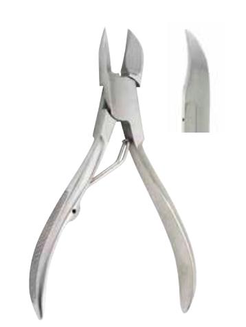 Integra LifeSciences Miltex V940200 Concave-Jaw Stainless Steel Nail Nippers, 4.63" - MDL-MILV940200 - 1 Each
