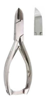 Integra LifeSciences Miltex V940212 Straight Double-Spring Stainless Steel Nail Nippers, 5.63" - MDL-MILV940212 - 1 Each