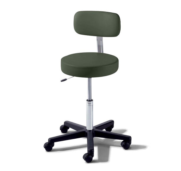 MIDMARK CORPORATION Ritter 273 Air Lift Stool with Backrest 273-001-862 1 Each - MDL-MIM273001862