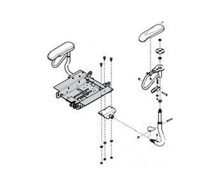 MIDMARK CORPORATION Accessories for Ritter 230/231/630 Procedure Chairs 9A328001 2 Each - MDL-MIM9A328001