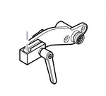 MIDMARK Exam Tables Mounting Bracket with Hardware for Ritter Knee Crutches - 9A412003 - 1 Each