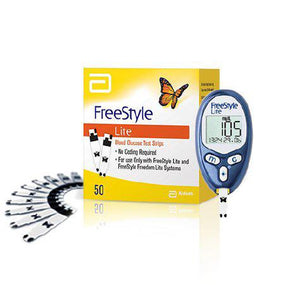 Abbott Freestyle Lite Blood Glucose Monitoring Test Strips 70827 - 1200.0 Each