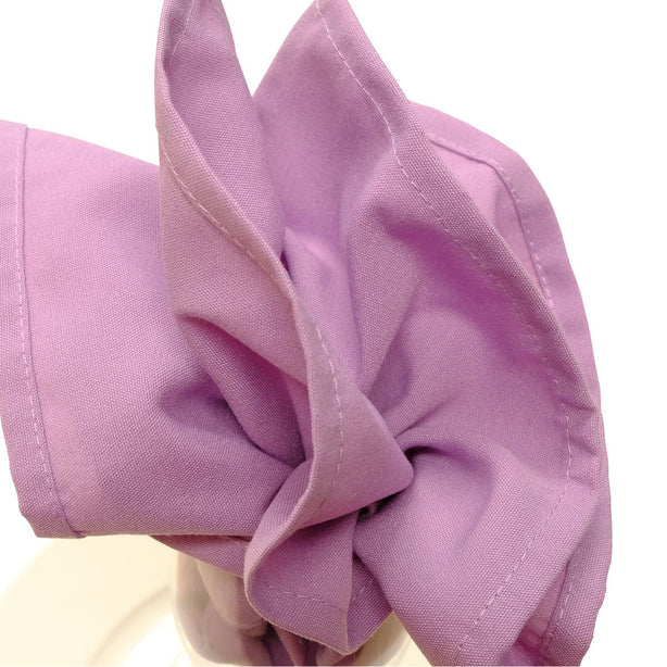 MOUNT VERNON MILLS, INC Elegance Napkins PRE-20SQ-LAV 12 Each - MDL-MITLNEL204LAV