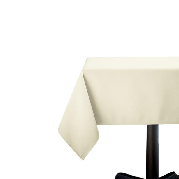 Mount Vernon Mills Elegance Tablecloth, 70" Round, Champagne - PRE-70RD-CHP - 12 Each