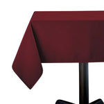 Mount Vernon Mills Elegance Tablecloth, 71" x 71", Maroon - MITLNEL217MAR