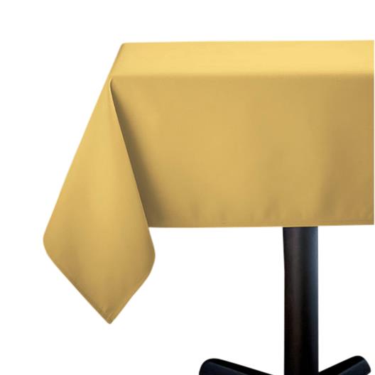 Mount Vernon Mills Elegance Tablecloth, 85" x 85", Gold - MITLNEL219GLD