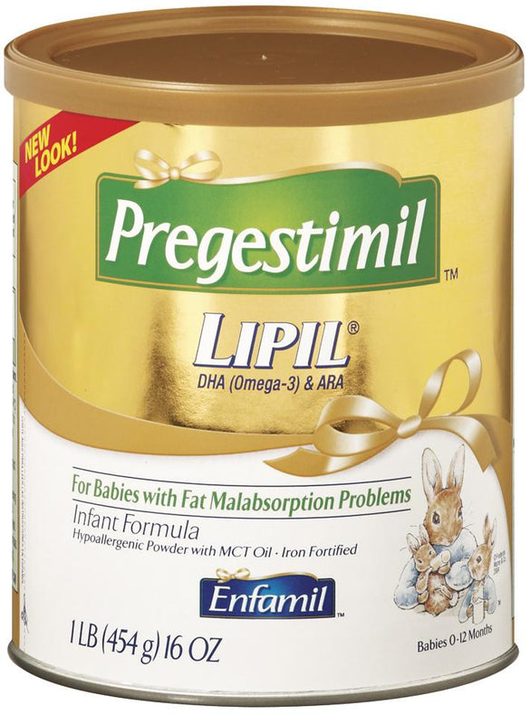 Mead Johnson Nutritional DHA ARA Supplements Pregestimil Powdered Formula, 1 lb. Can - 036721 - 1 Each