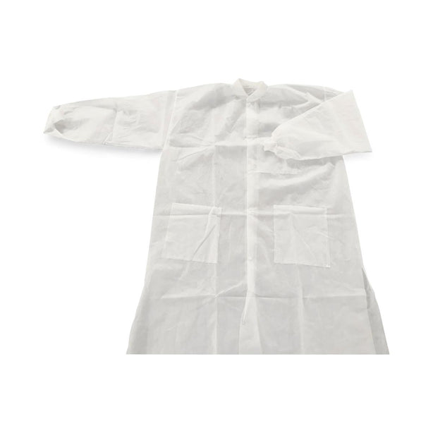 Marketlab Inc. Disposable Lab Coats - MKA06621WH
